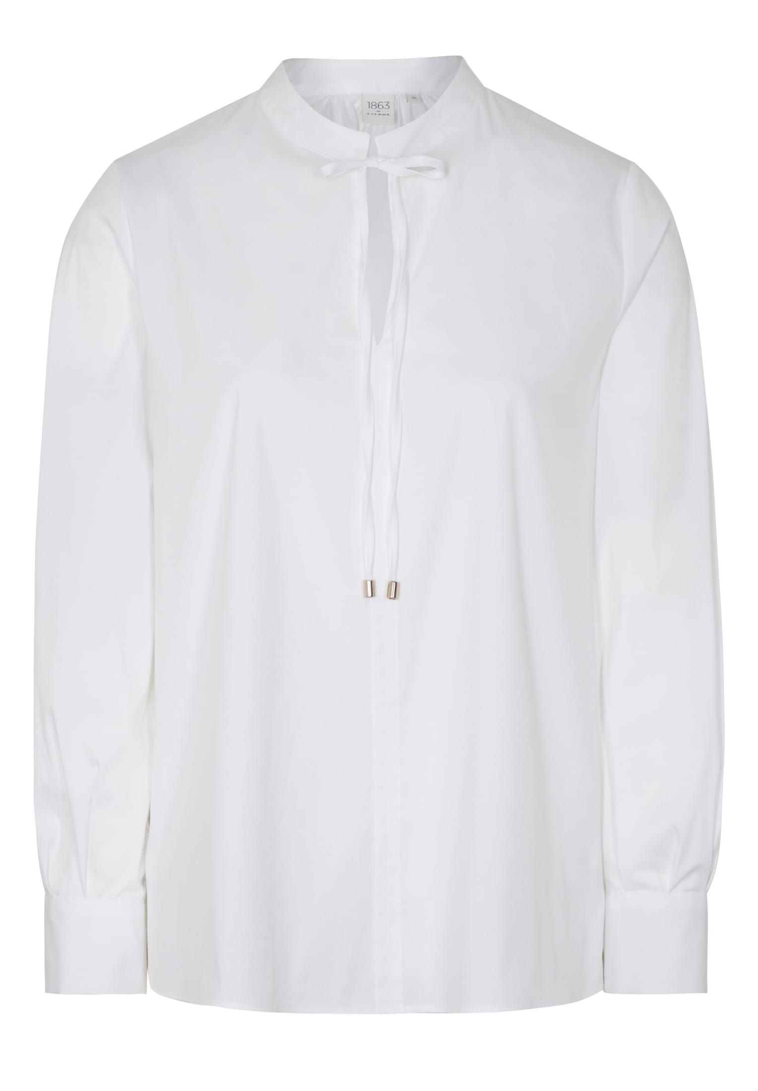 1863 by ETERNA CLASSIC FIT Langarm Bluse weiss stretch 5212-00-DP30