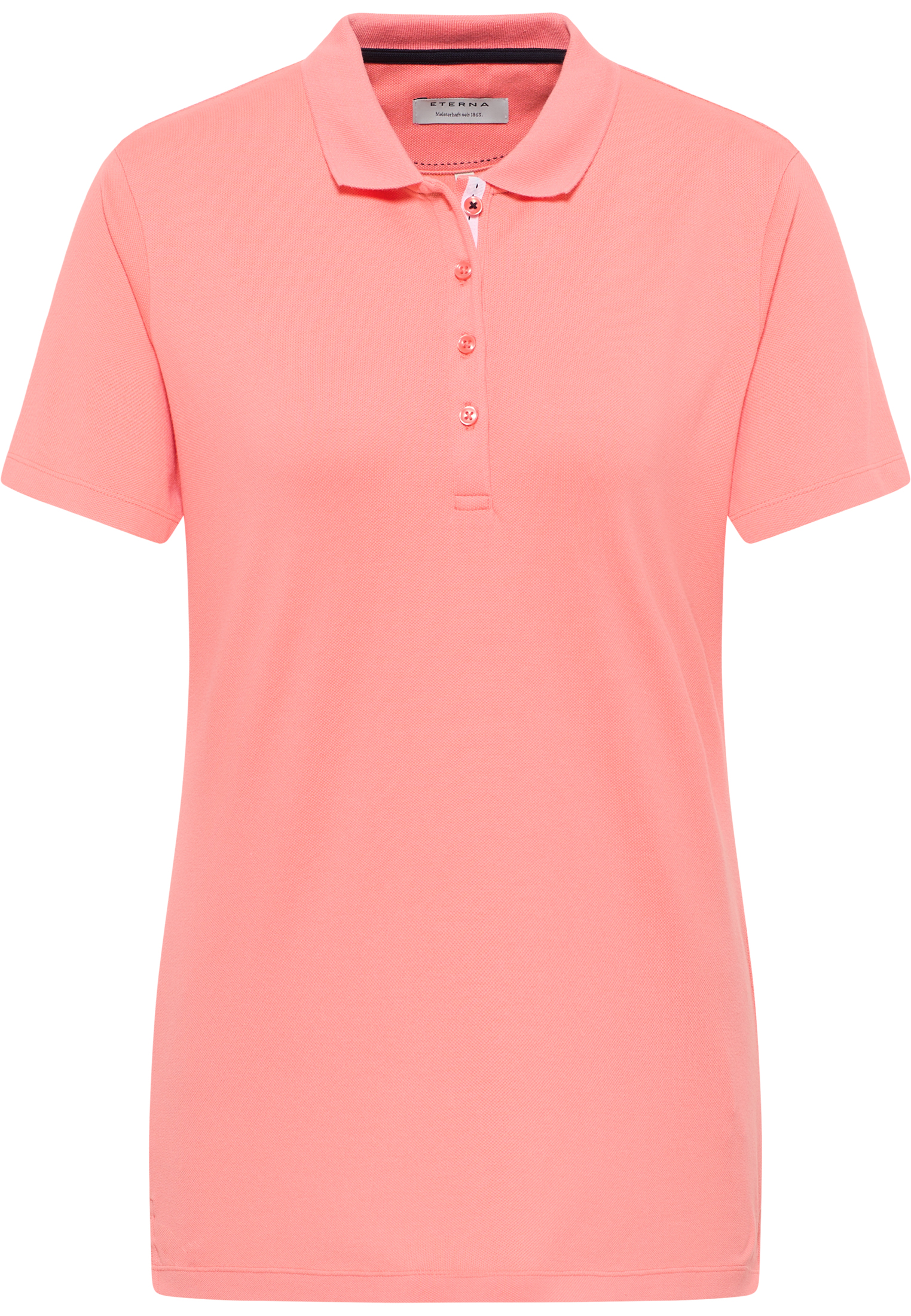 ETERNA REGULAR FIT Poloshirt lachsorange pique 5536-84-H530