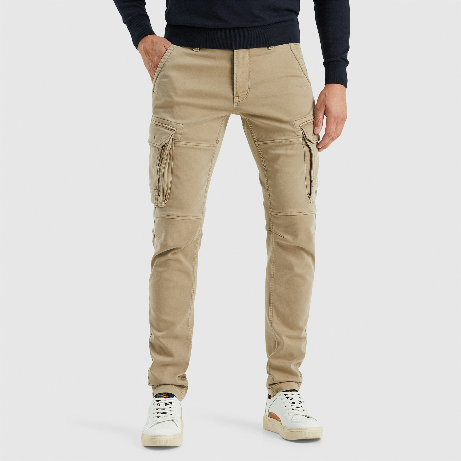 PME-Legend_PM-24-03_7089_PTR2403630-jpg PME LEGEND EXPEDIZOR CARGO kaki beige PTR2403630-7089 - COLORED SWEAT